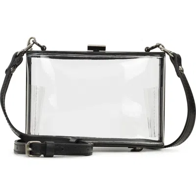 Patricia Nash Anselma Clear Frame Bag In Black