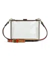 Patricia Nash Anselma Frame Clear Mini Crossbody Bag In Clear,spring Multi