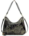 Patricia Nash Athani Bark Leaves Shoulder Handbag In Multi
