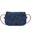 Patricia Nash Bacoli Small Denim Crossbody Bag