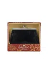 Patricia Nash Bella Boxed Coin Case In Black