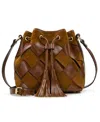 Patricia Nash Bellona Small Leather Drawstring Bag