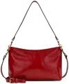 Patricia Nash Betta Medium Leather Crossbody, Created For Macy's In Red