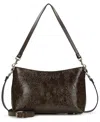 Patricia Nash Betta Medium Leather Crossbody, Created For Macy's In Brown