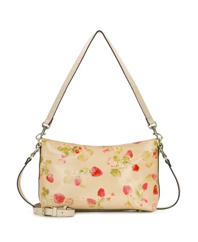 Patricia Nash Betta Medium Leather Crossbody, Created For Macy's In Multi