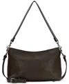 Patricia Nash Betta Medium Leather Crossbody, Created For Macy's In Brown