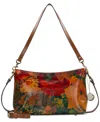 Patricia Nash Betta Medium Leather Crossbody, Created For Macy's In Multi