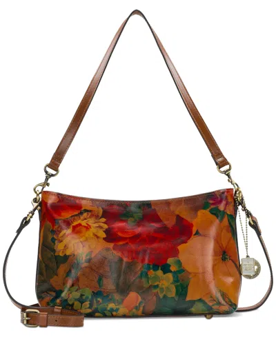 Patricia Nash Betta Medium Leather Crossbody, Created For Macy's In Multi