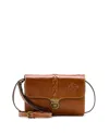 Patricia Nash Bianco Crossbody Organizer In Tan,gold