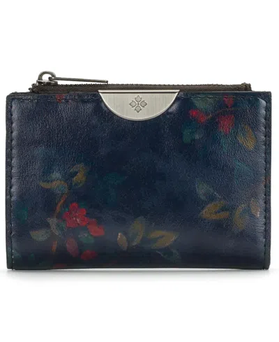 Patricia Nash Busalla Leather Bifold Zipper Wallet In Tree Of Life