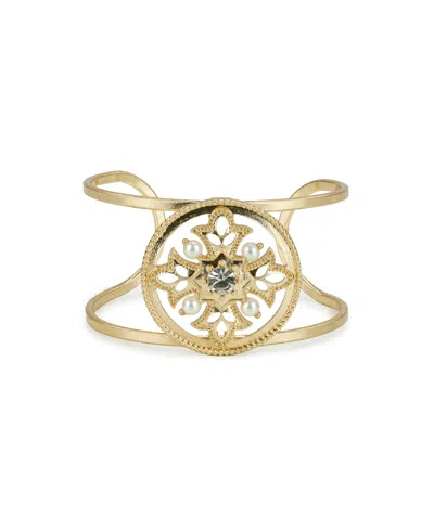 Patricia Nash Byzantine Collection Cuff Bracelet In Gold