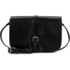 Patricia Nash Champaign Sheild Crossbody Bag In Black