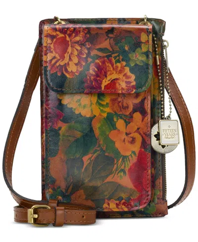Patricia Nash Chiavella Phone Crossbody In Multi