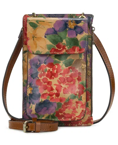 Patricia Nash Chiavella Phone Crossbody In Neutral