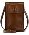 Patricia Nash Chiavella Phone Crossbody In Cognac
