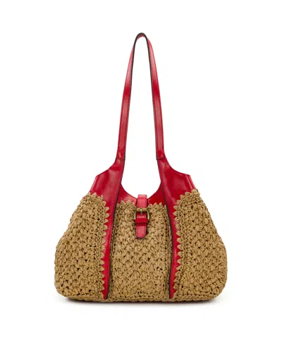 Patricia Nash Christiana Small Woven Satchel Bag