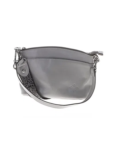 Pre-owned Patricia Nash Crossbody Bag In Gray