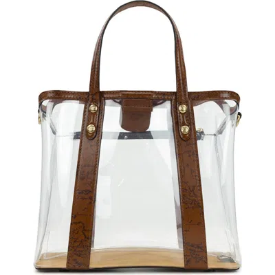 Patricia Nash Darby Clear Tote Crossbody Bag
