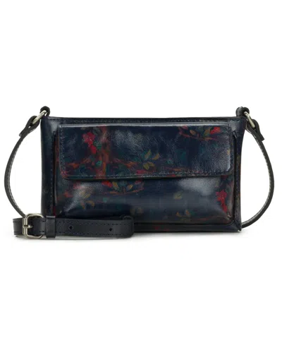 Patricia Nash Dovera Mini Leather Crossbody In Multi