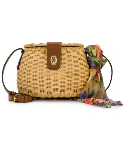 Patricia Nash Duronia Small Basket Bag In Brown