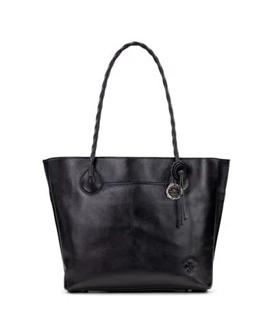Patricia Nash Eastleigh Leather Tote, Created For Macy's In Black