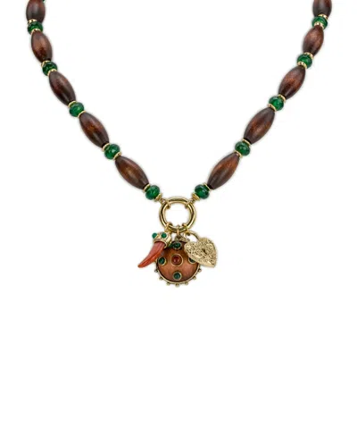 Patricia Nash Gold-plated Charm Necklace