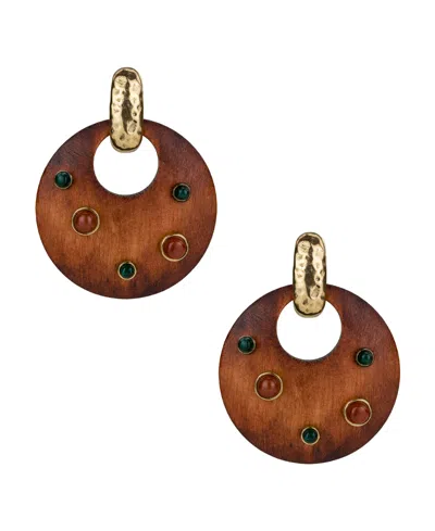 Patricia Nash Gold-plated Doorknocker Earrings