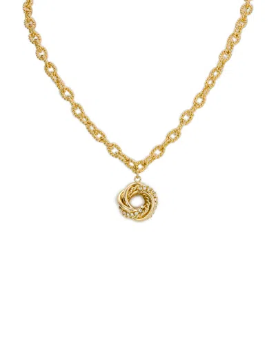 Patricia Nash Gold-plated Rope Knot Y Necklace