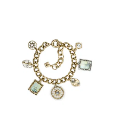 Patricia Nash Gold-tone Plated Charm Bracelet