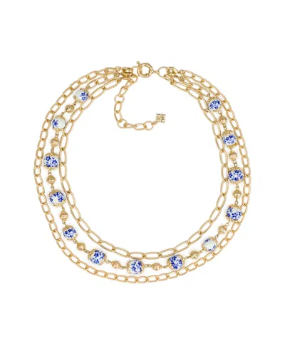 Patricia Nash Gold-tone Plated Modular Necklace