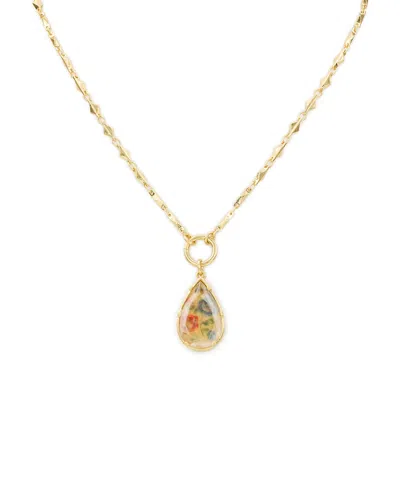 Patricia Nash Gold-tone Tear Drop Pendant Necklace