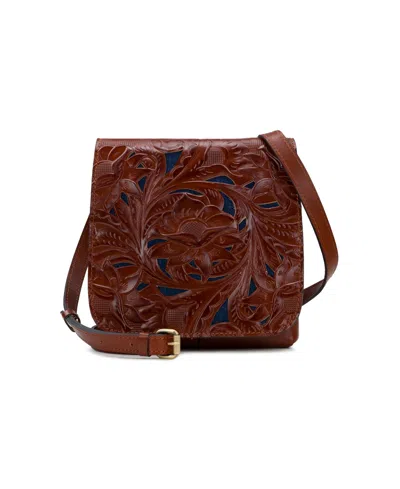 Patricia Nash Granada Crossbody Bag In Western Cutout Tooled