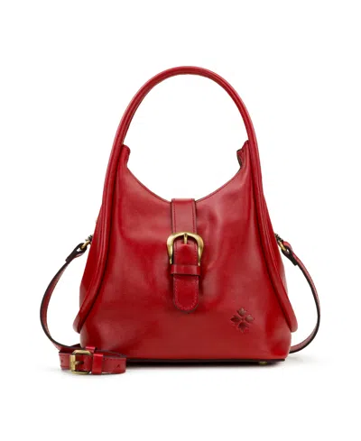 Patricia Nash Halina Small Top Handle Crossbody Bag In Red
