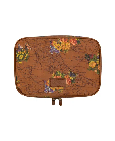 Patricia Nash Ilaria Small Hanging Case Bag In English Garden Map