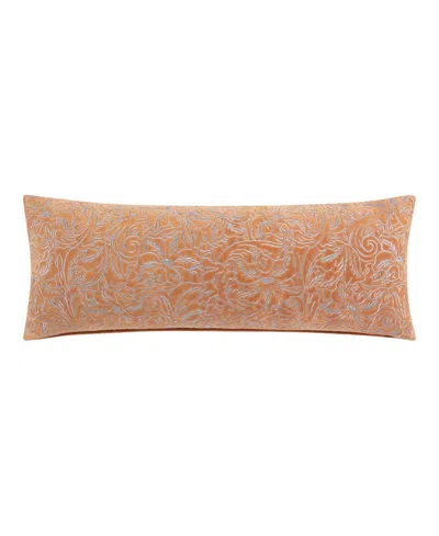 Patricia Nash Italian Pheasant Decorative Pillow, 14" X 36" In Gray