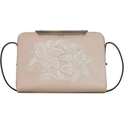 Patricia Nash Kanalia Frame Clutch In White