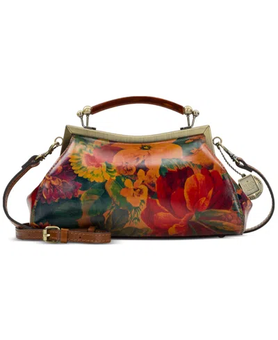 Patricia Nash Kelmscott Small Leather Frame Bag