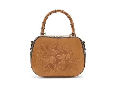 Patricia Nash Lara Top-handle Crossbody Cross Body Handbags Light Tan: One Size In Brown