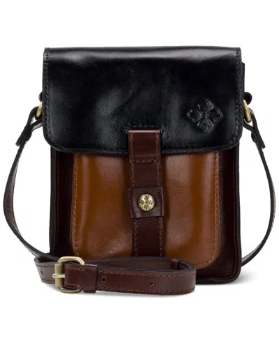 Patricia Nash Lari Leather Crossbody Handbag Purse Bag Floral New
