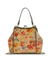 Patricia Nash Laureana Kisslock Small Satchel Bag
