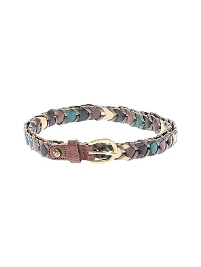Pre-owned Patricia Nash Leather Belt In Brown