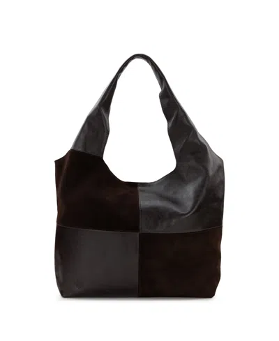 Patricia Nash Leather Extra-large Tove Tote Handbag In Chocolate