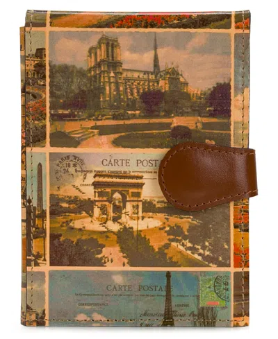 Patricia Nash Leather Passport Case In Multi