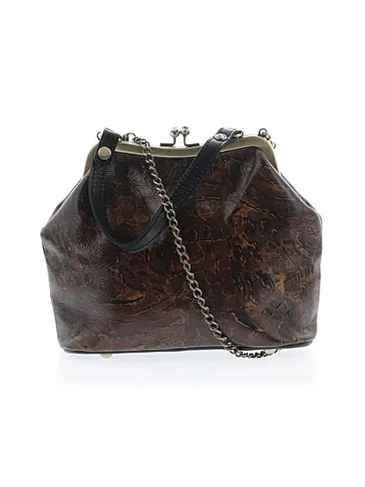 Pre-owned Patricia Nash Leather Satchel In Brown