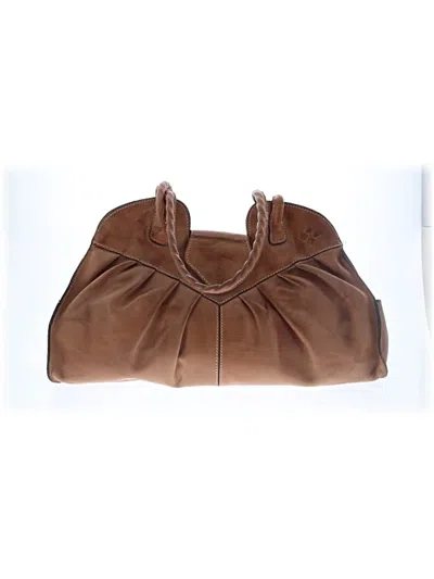 Pre-owned Patricia Nash Leather Shoulder Bag In Brown