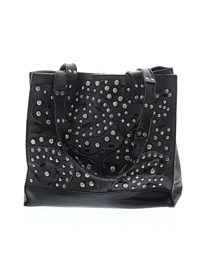 Pre-owned Patricia Nash Leather Tote Bag In Black
