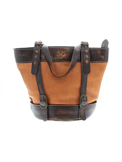 Pre-owned Patricia Nash Leather Tote Bag In Brown