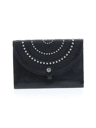 Pre-owned Patricia Nash Leather Wallet In Black