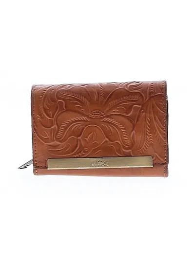 Pre-owned Patricia Nash Leather Wallet In Brown