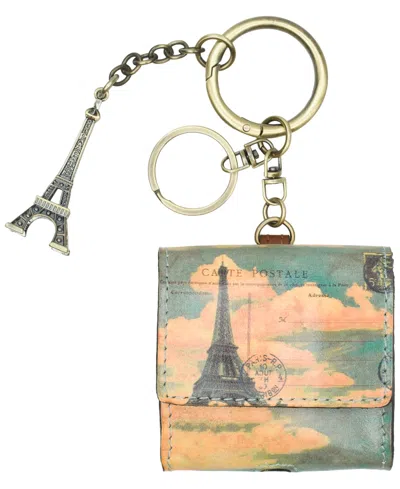 Patricia Nash Livigno Airpods Case With Eiffel Tower Charm In Neutral